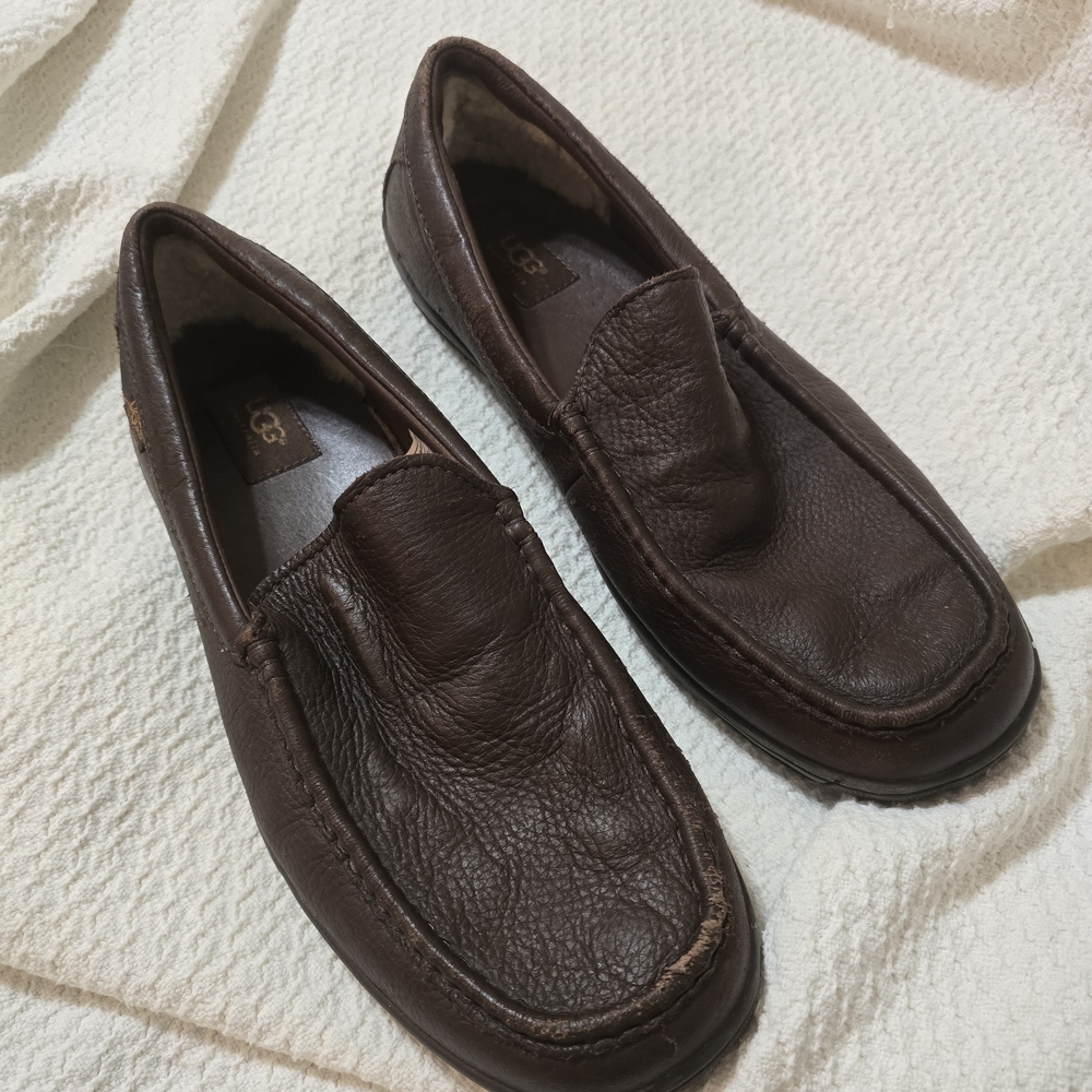 Brown Leather Loafers